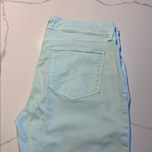 NYDJ mint denim jeans